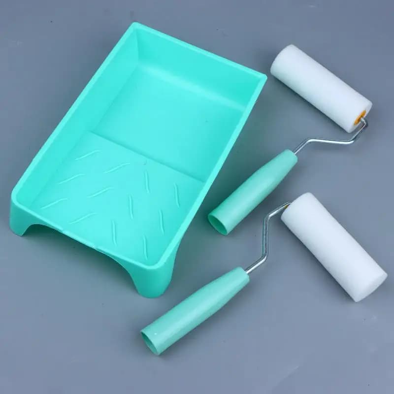 Durable Foam Paint Roller Sleeves Mini White Sponge: Rollers Art Painting Decorating Cleaning DIY Tools