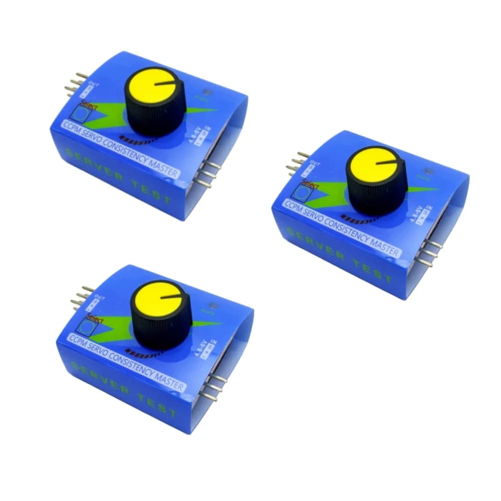 Servo Tester RC 3CH Multi ESC Consistency Speed Controller Checker Adjustment Steering Gear CCPM For RC Car Plane Helicopter