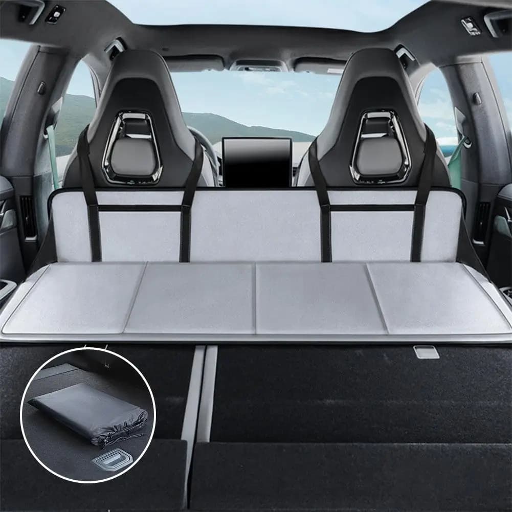Estensore per Sedile Posteriore Auto, Coprisedile, Materasso ad Aria da Campeggio, Letto da Viaggio a Amaca, Materasso Extra Lungo Non Gonfiabile per SUV e Camion