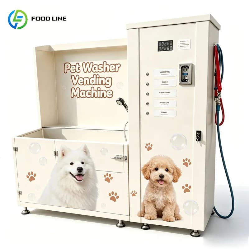 Automatic Dog Wash Station Pet Washing Vending Machine Commercial Smart Grooming Equipment Customized