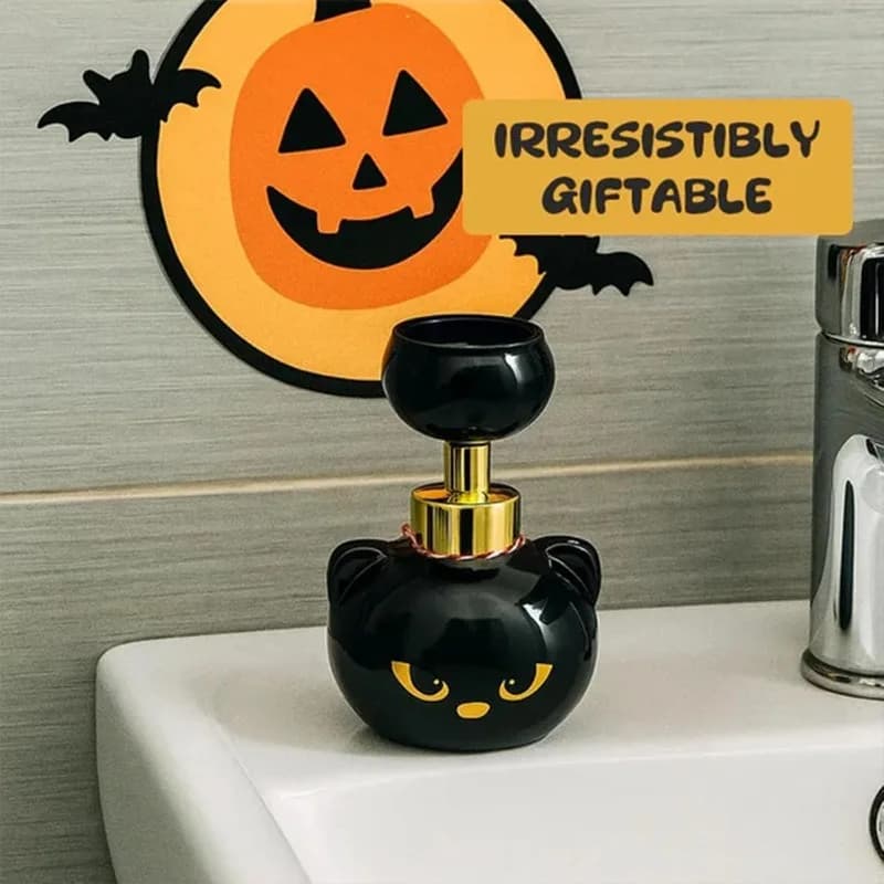 Cat Soap Dispenser, Paw Print Soap Dispenser Adorable Cat Paw Shaped, ABS Material Pump Bottle for Kitchen and Bathroom