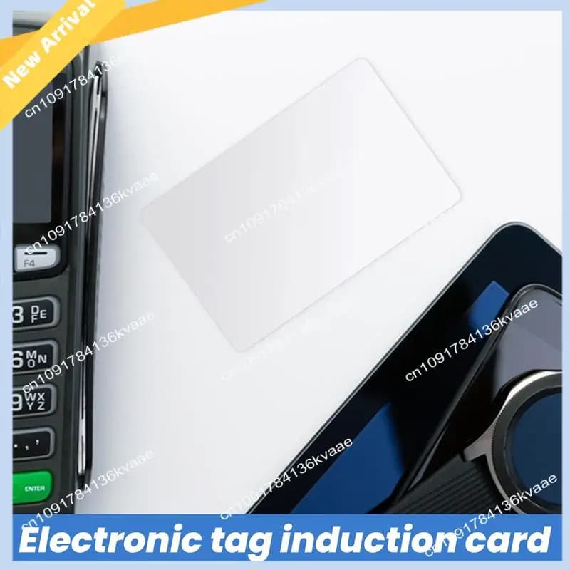M01K 20 carte NFC bianche vuote per etichette in PVC NTAG215 adesivo con chip impermeabile da 504 byte