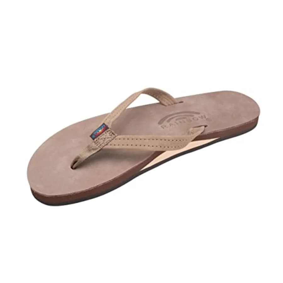 Rainbow als Women's Single Layer Leather al Narrow Strap