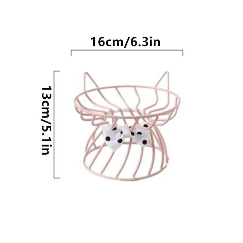 Accessori per l'alimentazione e l'abbeveraggio di cani e gatti all'aperto, ciotola rialzata in ceramica per cani e gatti, ciotole per cibo e acqua con supporto.