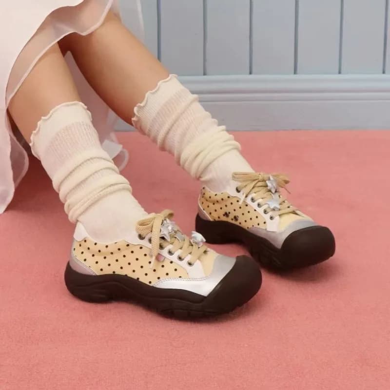 Sneakers da Donna 2026 Nuove in Vera Pelle, Scarpe Casual Primaverili Basse da Donna per Allenamento e Lavoro, Stile Street