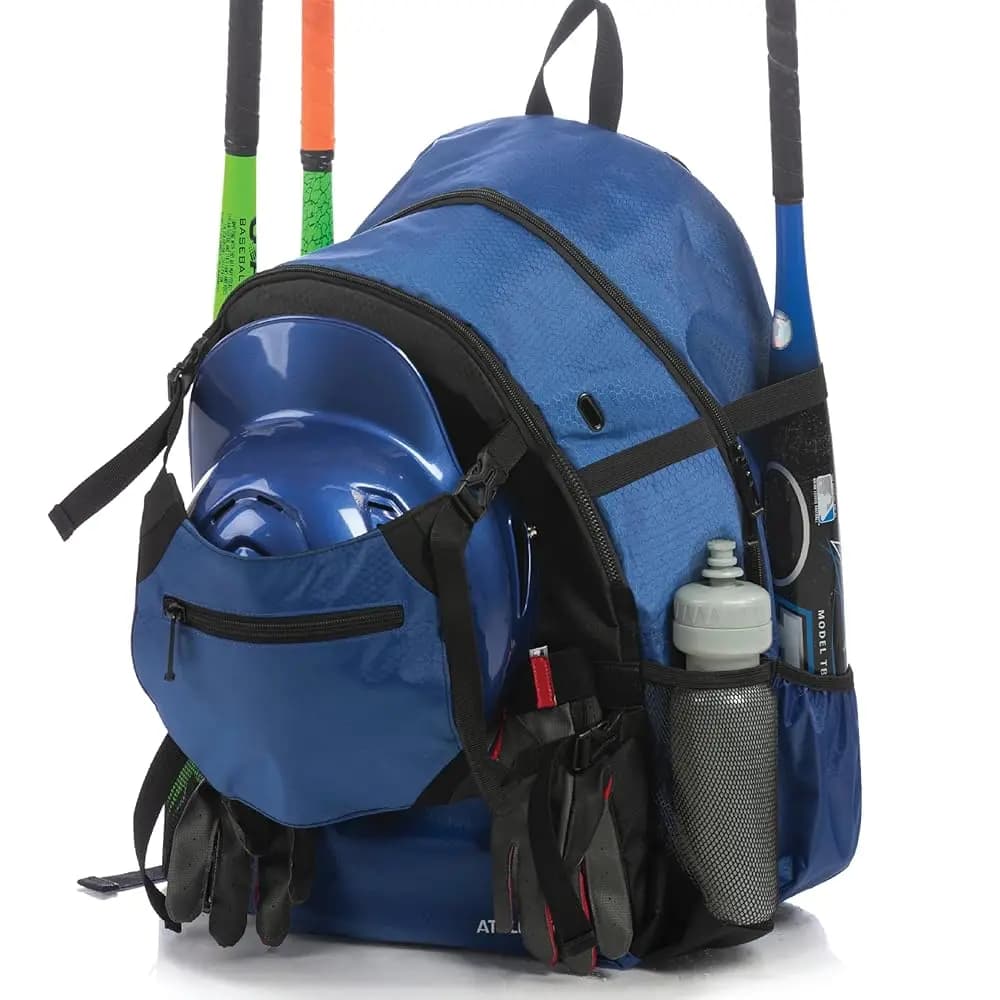 Borsa da Baseball Advantage - Zaino da Baseball con Supporto Esterno per Casco, per Attrezzatura e Equipaggiamento da Baseball, T-Ball e Softball