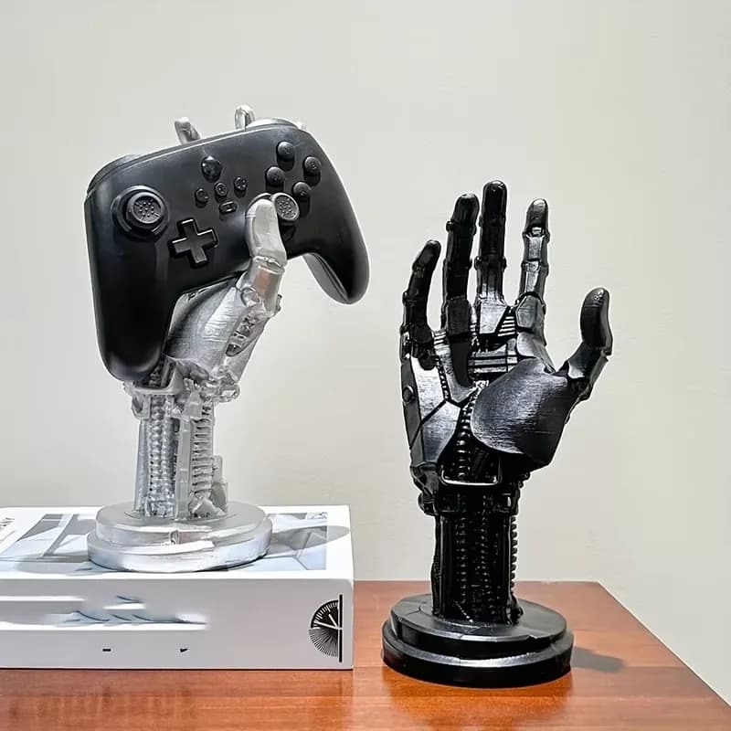 Supporto da scrivania per controller di gioco a braccio meccanico, porta cuffie per gamepad SONY PS5 PS4, supporto per Airpods Max, regalo per uomo
