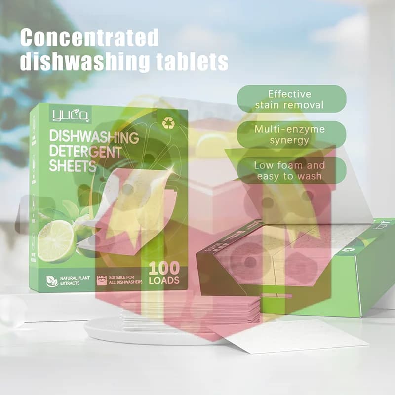 30/100 Pezzi Detergente per Lavastoviglie, Rimozione di Olio e Sporco, Deodorante, Pastiglie per Pulizia, Utensile da Cucina, Fogli Detergenti per Lavaggio Piatti
