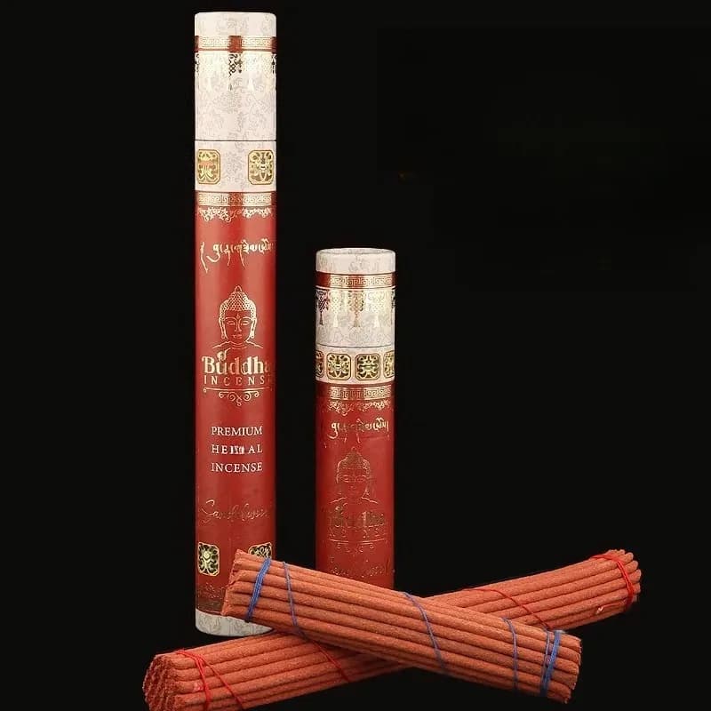 24,5 CM 27 Pezzi Incenso Indiano Bodaha Sacro Profumato Tibetano per Casa, Culto, Budda, Meditazione, Yoga, Purificazione, Aromaterapia