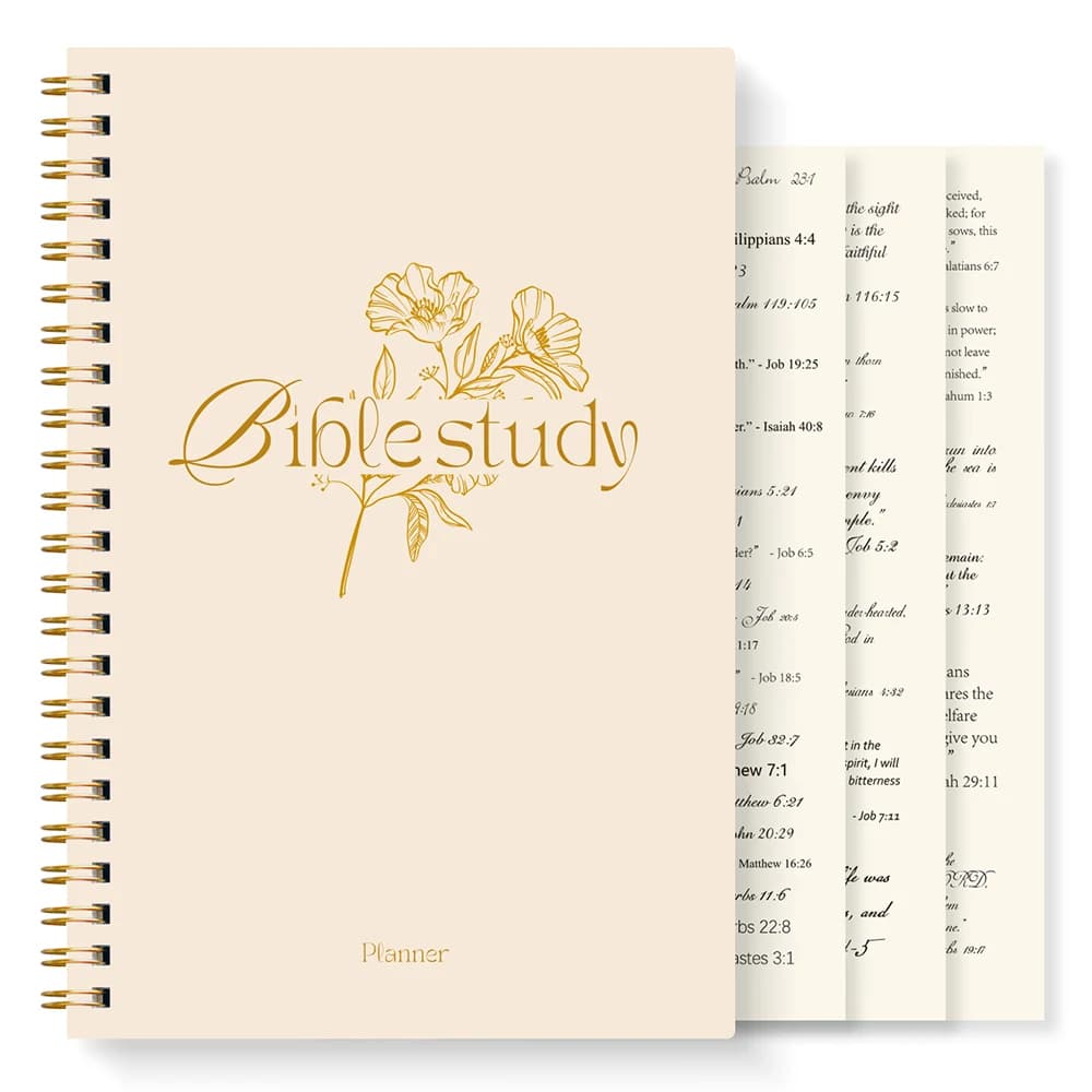 Diario giornaliero per lo studio della Bibbia - Metodo SAP Forniture per lo studio della Bibbia Quaderno per appunti della chiesa Quaderno devozionale quotidiano Diario di preghiera
