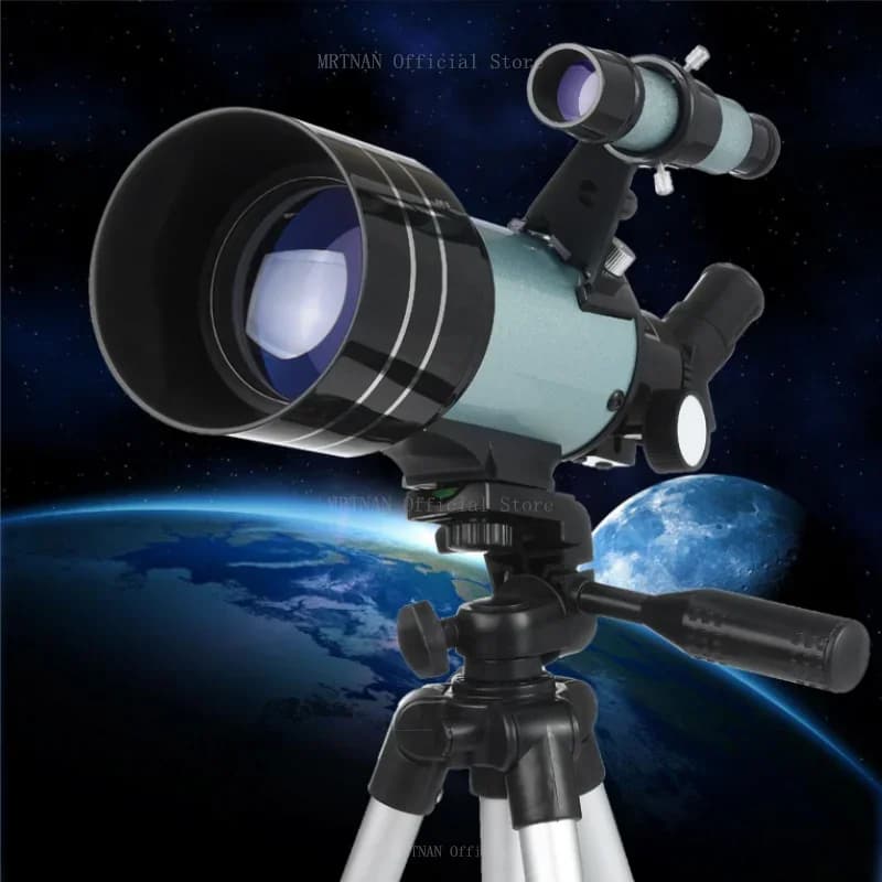 Telescopio astronomico professionale per spazio 70mm monoculare grande 150 tempo potente binocolo visione notturna Star Camping