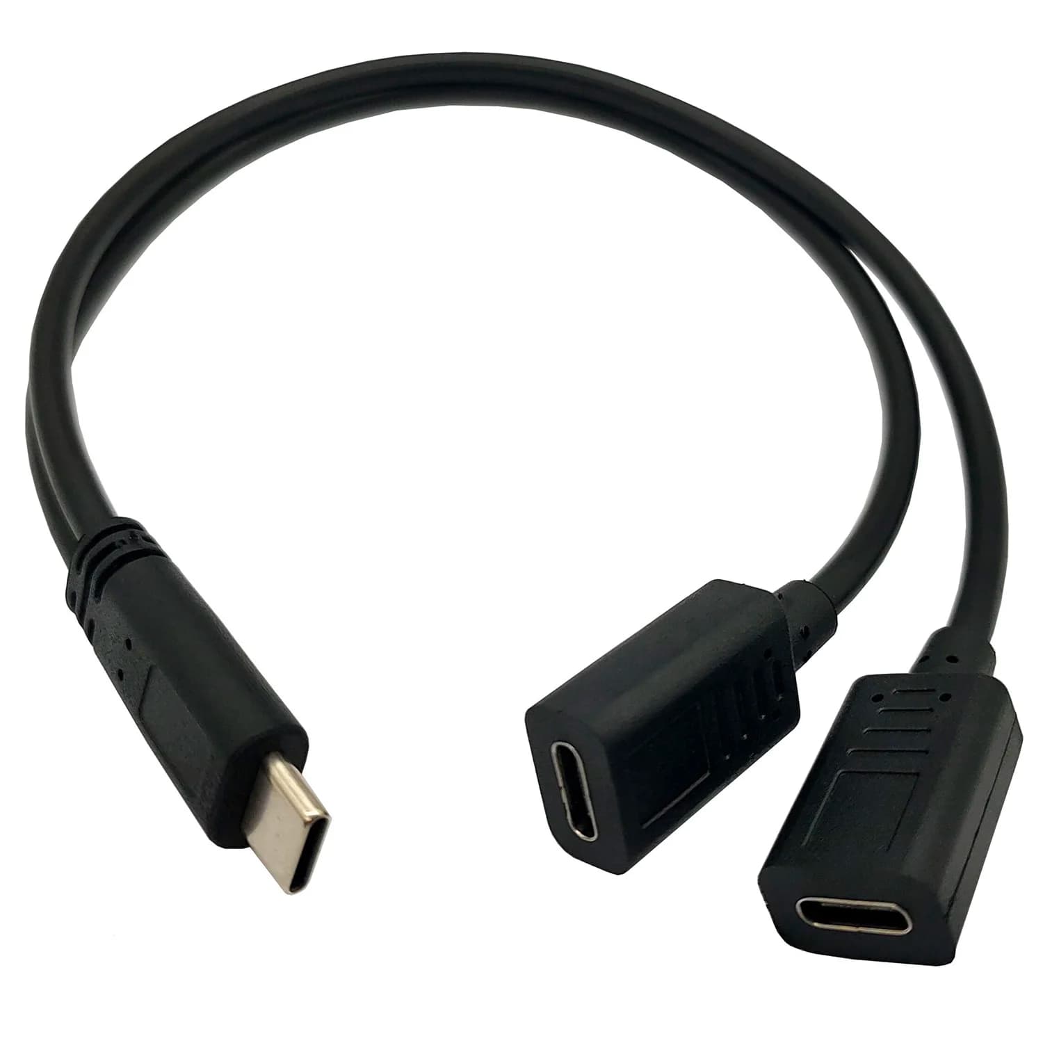 USB Splitter Charging Cable USB C Charging Connector Y USB Splitter Type C Male 2 USB Type C Female Only to Charge Mac