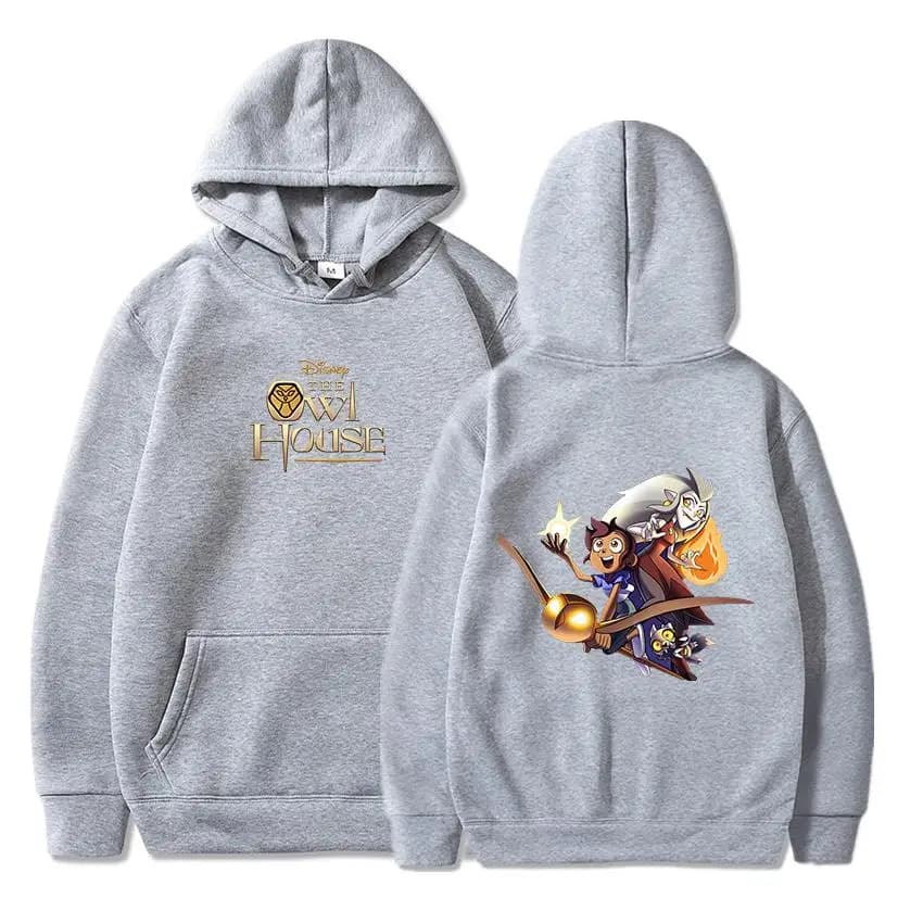The Owl House Felpe con cappuccio Uomo Donna Autunno Pullover con cappuccio Sweatershirt Ragazzi Ragazze Studente Felpe con cappuccio Hip Hop