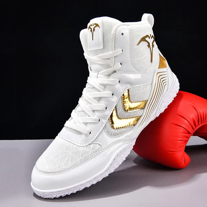 2025 new men gymnastics shoes boxing training wrestling shoes breathable fighting gymnastics shoes wear resistant combat boots anti slip boxing