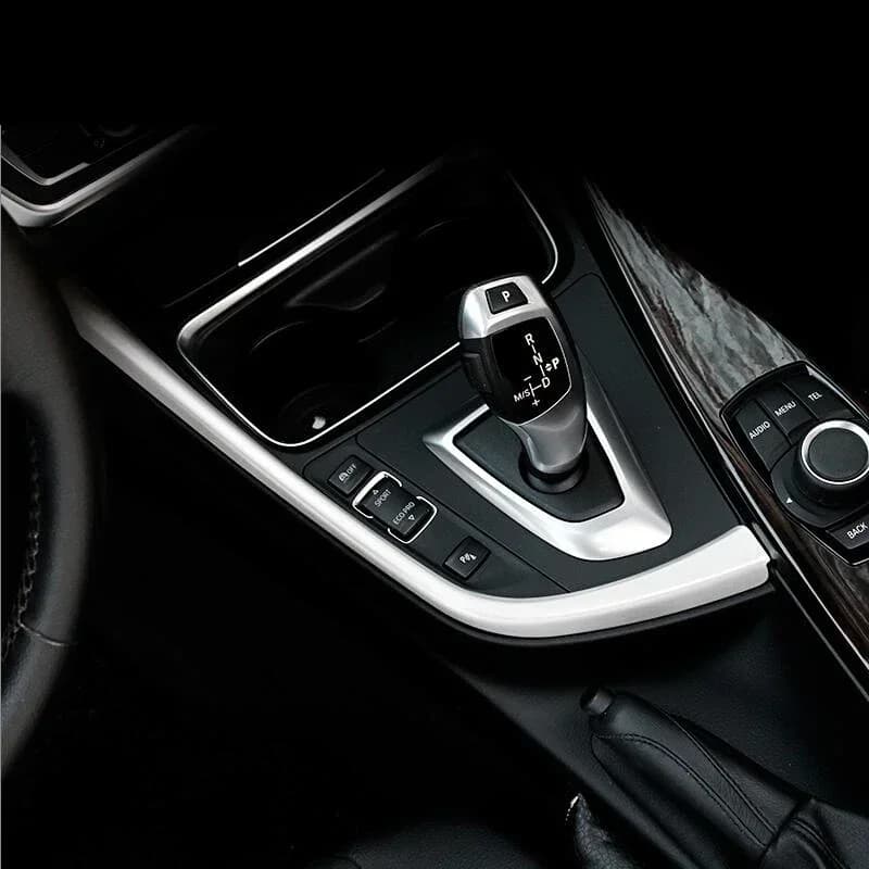 Central Control Car AC Air Window Elevator Panel Trim Cover Gears Sticker For BMW 3 4 Series 3GT F30 F34 Accessories