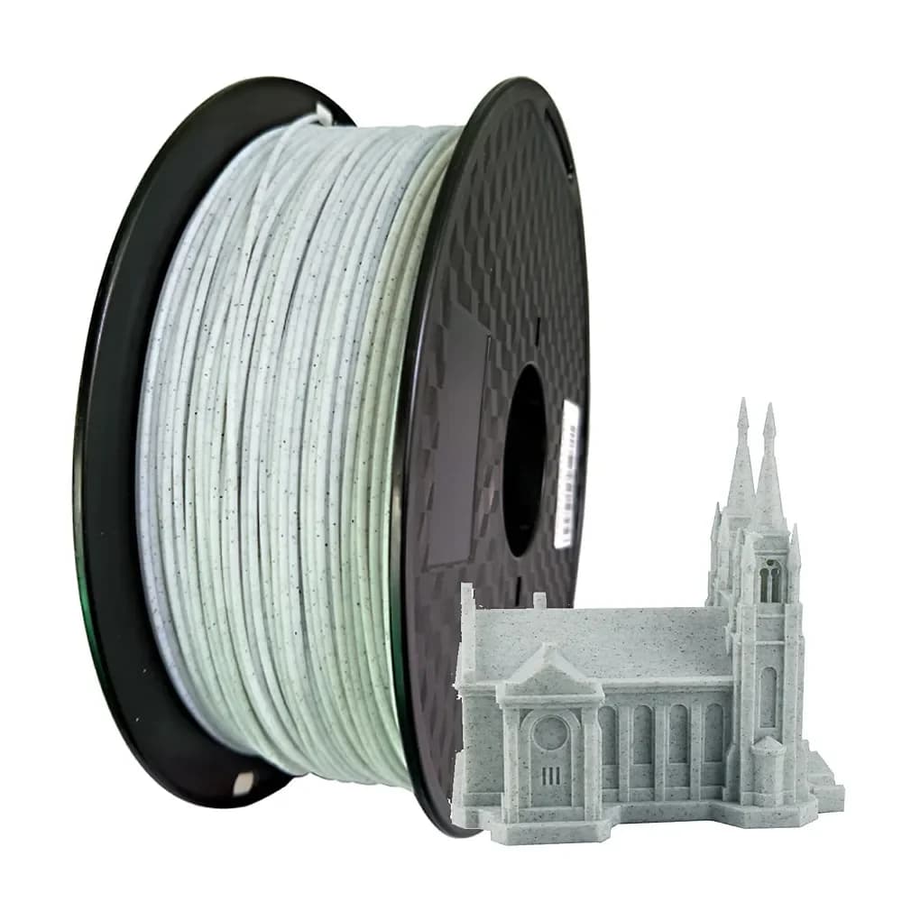 3D Printer Filament PLA MARBLE 1,75 mm 3D Pen Filament PLA Sublimation Blank Spaces Construction material in cement