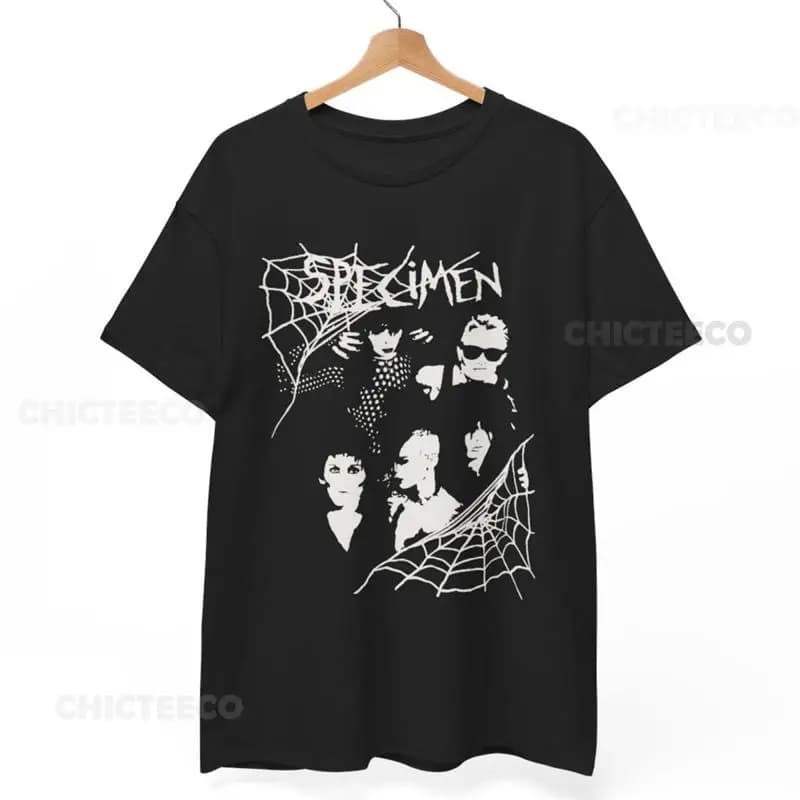 Maglietta Specimen Gothic Deathrock Goth Post Punk Rock Metal Grunge
