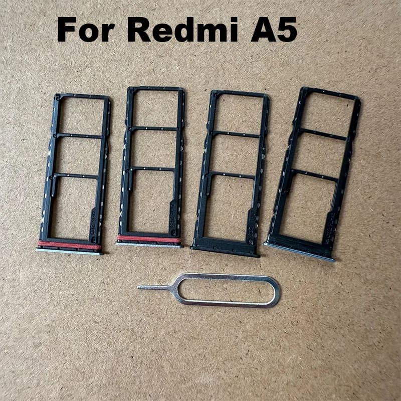 Nuovo per Xiaomi Redmi A5 4G Sim Card Vassoio Slot Holder Presa Adattatore Connettore Parti di riparazione di ricambio