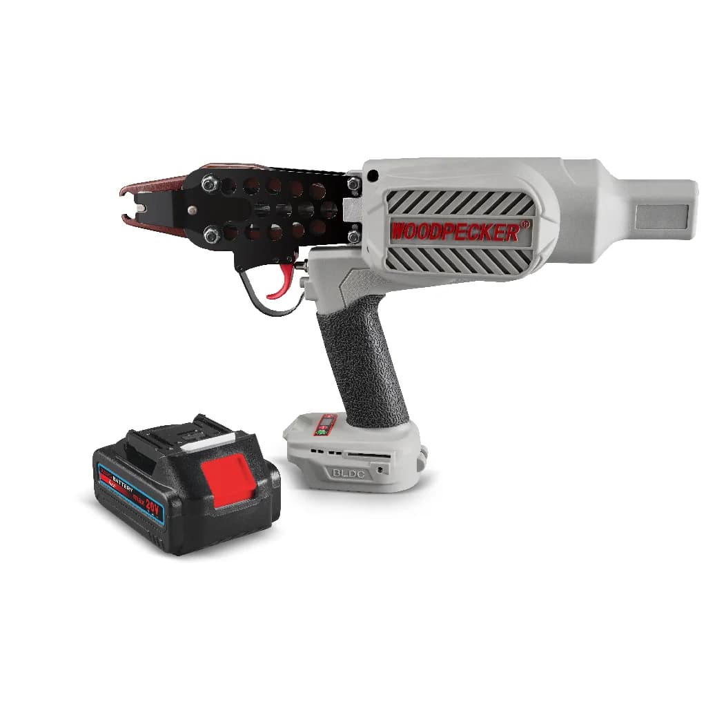 Pistola a batteria per anelli a C per recinzioni (una batteria e un caricabatterie)