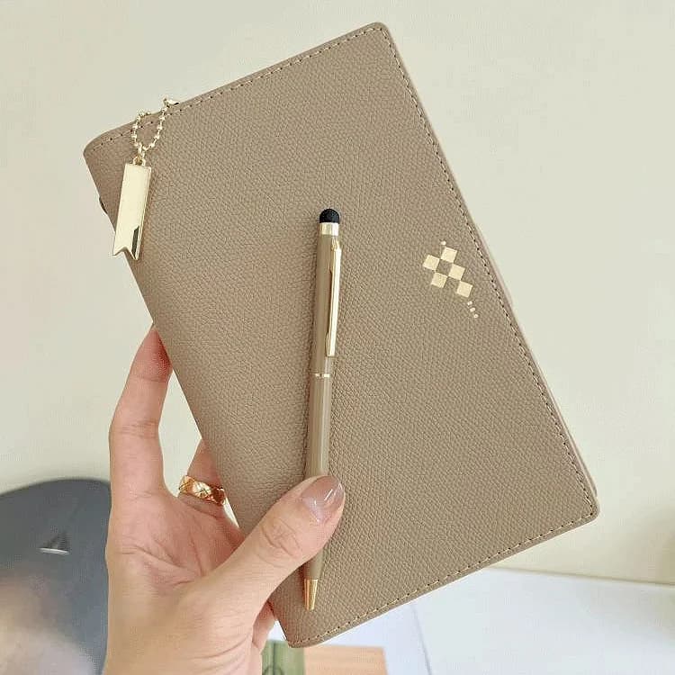 A5 A6 Ufficio aziendale di alta qualità Notebook a fogli mobili Diario Diario Planner Raccoglitore Blocco note da lavoro portatile Cancelleria scolastica