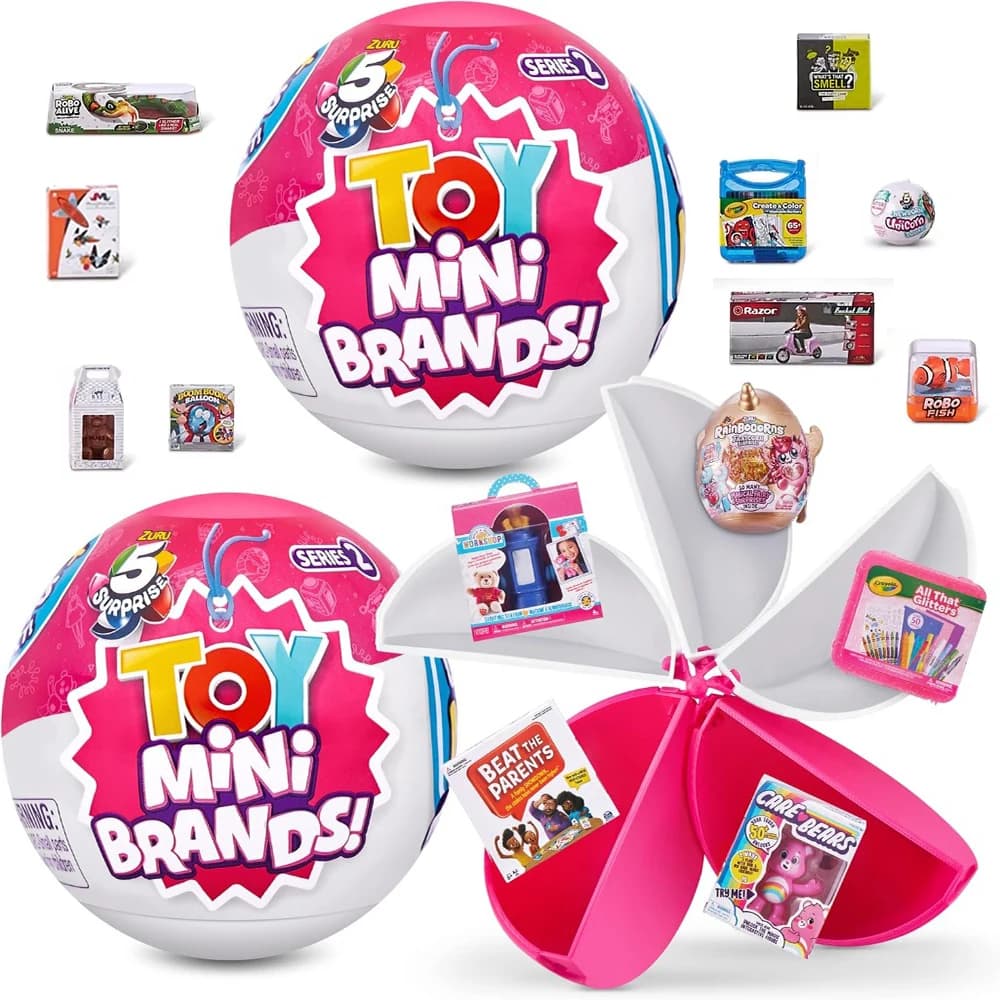 Zuru Giocattolo a sorpresa Mini Marche Kawaii Anime Figura di Zuru Giocattoli in miniatura Mistero Blind Box Originale da collezione Regalo per bambini Giocattoli
