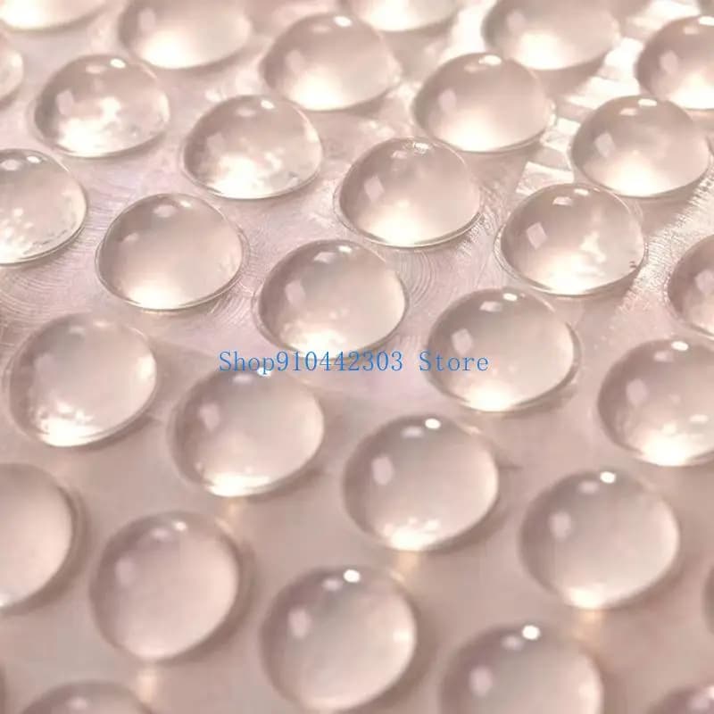 652F Cabinet Door Bumpers Strong SelfAdhesive Clear Pad Soft Silicone Door Stoppers