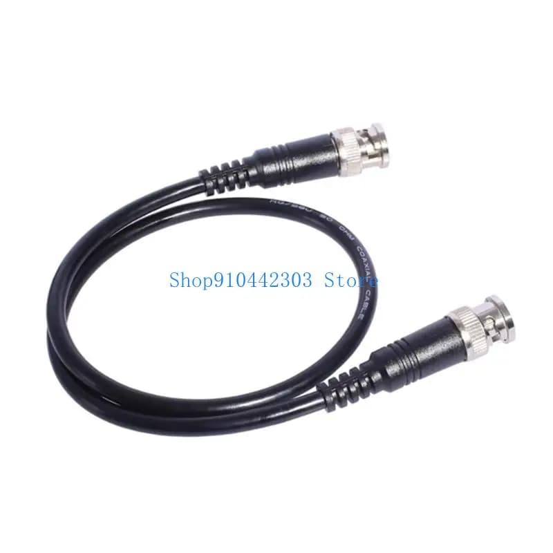 652F BNC Male to Male Extension Connectors Adapter Professional Coaxial Wire Cord Cable Plug for Video Security Camera CCTV