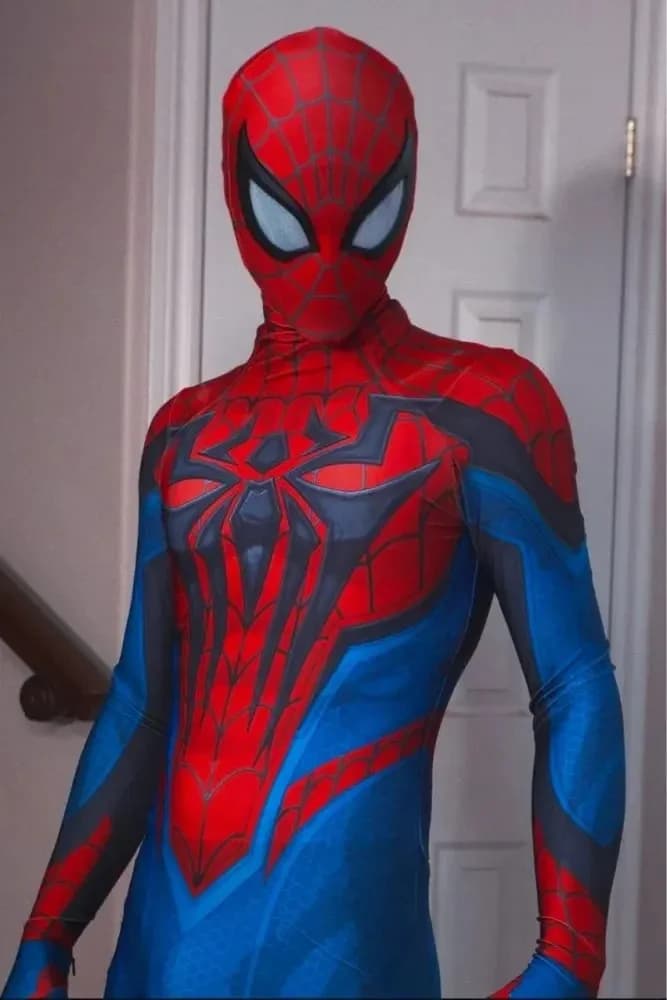 PS5 Riv als SM Cosplay Benjam BUG Costume Superhero 3D Printed Spandex Zentai Bodysuit Outfits Halloween Costume Man Adult