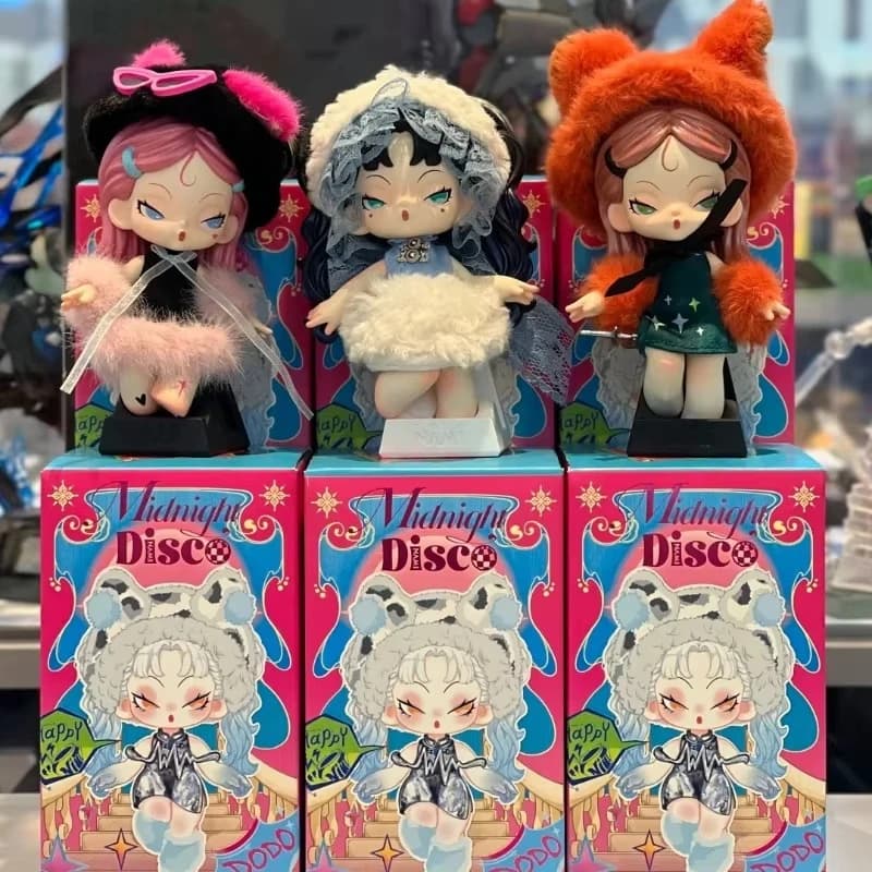 Genuine DODO NAMI Midnight DIsco Series Blind Box Mystery Box Toys Cute Action Anime Figure Kawaii Model Gift