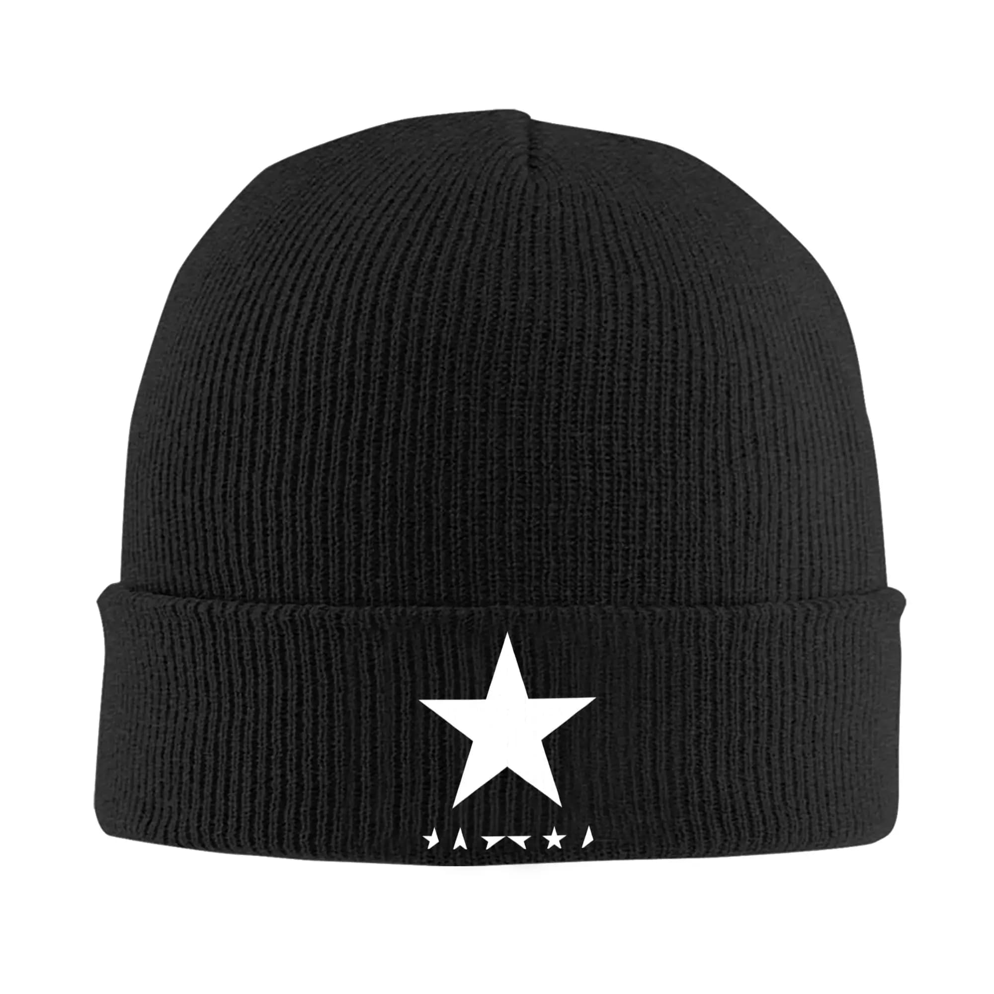 Blackstar Rock Music Cappello lavorato a maglia Beanie Cappello invernale Caldo acrilico Moda Davids Bowies Cap Uomo Donna Regalo,