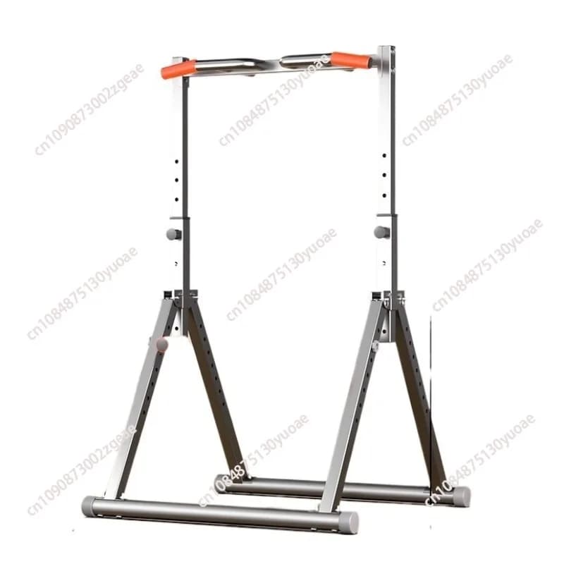 Multifunction Tower for Tractions and Dip, Adjustable Parallel Bars, Home Strength Training Equipment