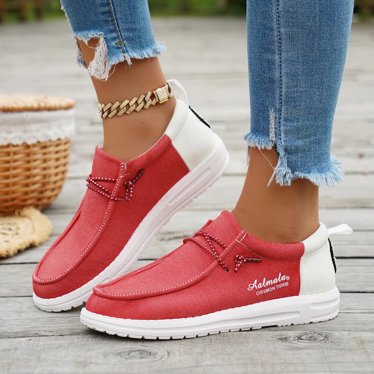 Donne Comodi Mocassini Casual Solido Lace-up Scarpe Sportive di Moda Nuovo Comodo Piatto Scarpe Da Ginnastica Delle Donne Zapatos De Mujer 2025