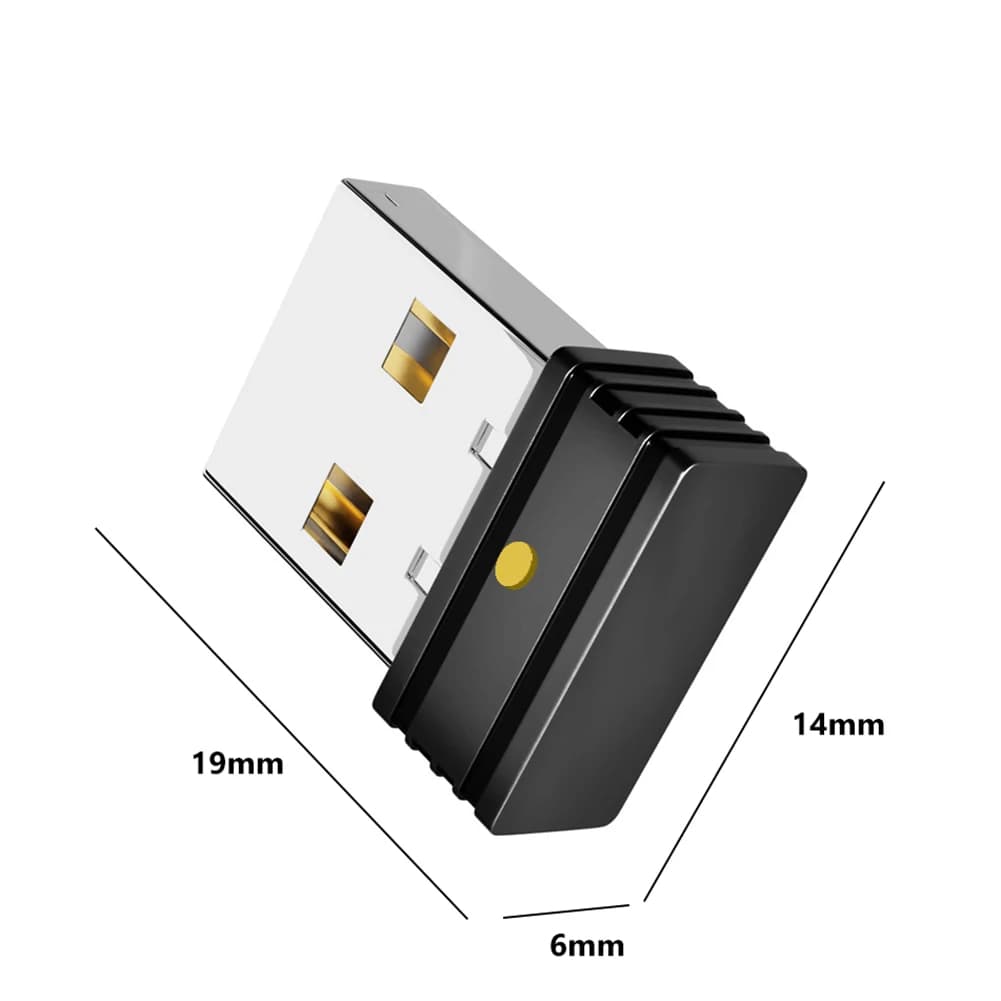 Mini Agitatore Automatico per Mouse USB Plug and Play, Movimento Automatico del Puntatore, Mantiene Attivo il Computer con Indicatore Luminoso ON/OFF