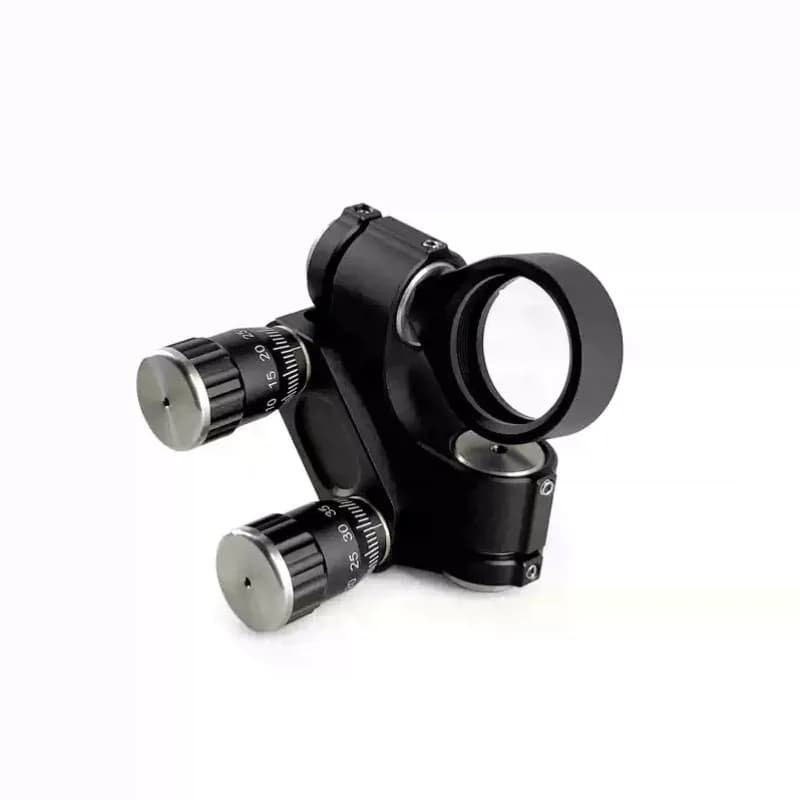 Supporto Universale Rotante per Lenti con Interfaccia SM1 da 1.0 Pollici 360° ° Supporto Girevole Completo con Fori Filettati M4 per Microscopi Ottici