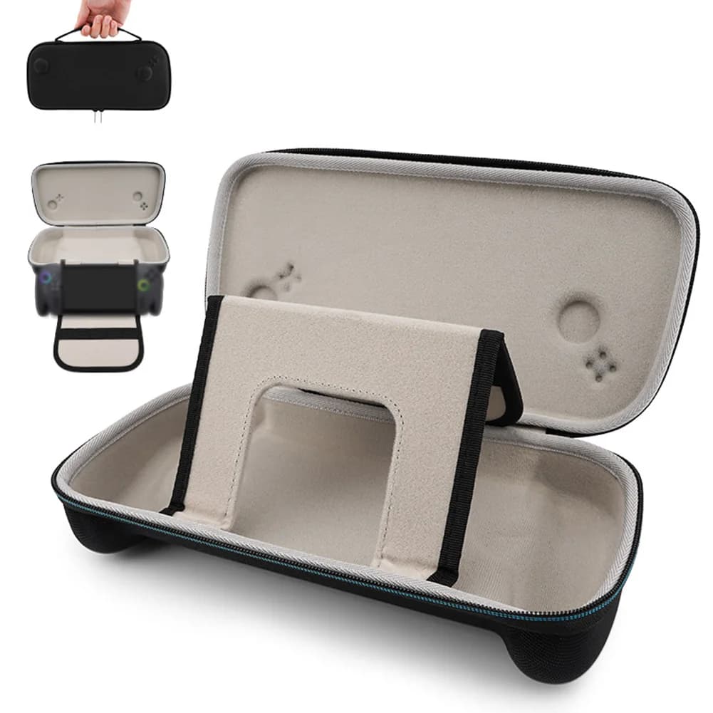 Scatola portaoggetti per console di gioco con staffa divisoria EVA per Rog per Xbox-Ally X Borsa protettiva impermeabile Sostituisci gli accessori