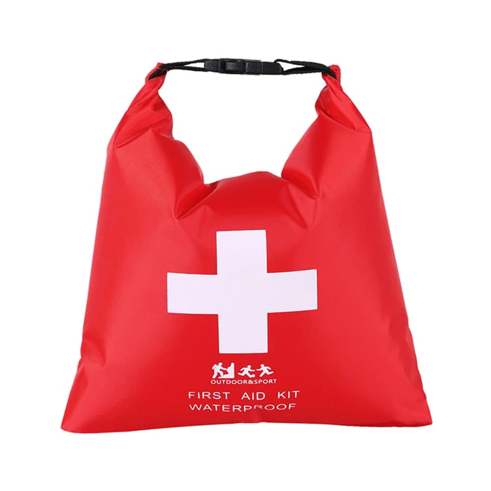 Borsa portaoggetti per kit di emergenza da 1,2 litri, custodia elastica per esterni, sacchetti portatili per forniture di emergenza per arrampicata e trekking