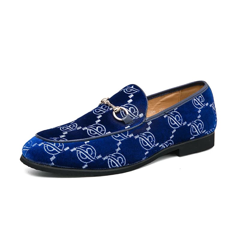 Mocassini di lusso da uomo blu caldo Plus Size 47 scarpe in pelle scamosciata per uomo mocassini firmati Slip-On scarpe eleganti Casual da uomo appartamenti