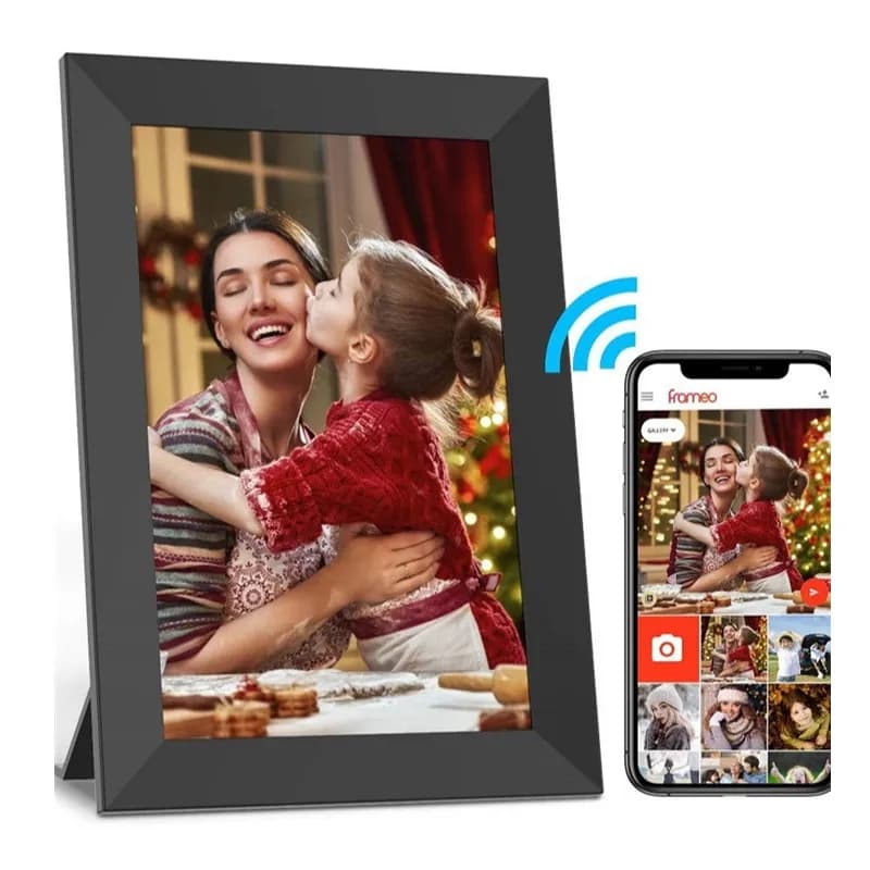 Home Smart Cloud Photo Frame WiFi Cornice per foto digitale Memoria da 16 GB Album elettronico intelligente Supporta foto e video