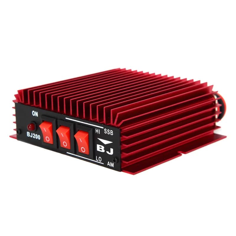Amplificatore di Potenza Mini BJ-200 100W Lineare per Radio CB, Alimentatore Switching DC 8-30V per Walkie Talkie HAM SSB