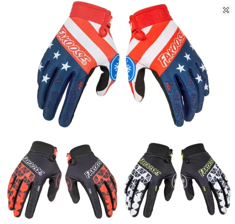FASTGOOSE New Men Motorcycle Gloves Touch Screen Mountain Bike Mtb Gloves Full Finger Motocross Racing Protective Gloves