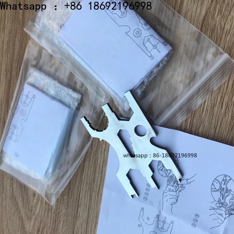 Coltellino da Snorkeling Mini in Acciaio Inox 316, Kit di Riparazione Multifunzionale per Regolatore