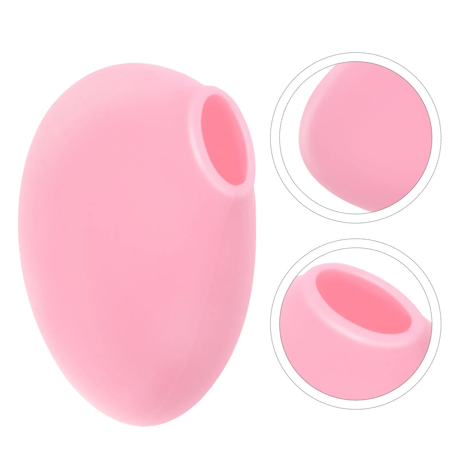 Porta Pennelli Trucco in Silicone Morbido e Flessibile da Viaggio, Protezione per Pennelli da Blush, Cipria e Fondotinta, con Funzione Pulitore