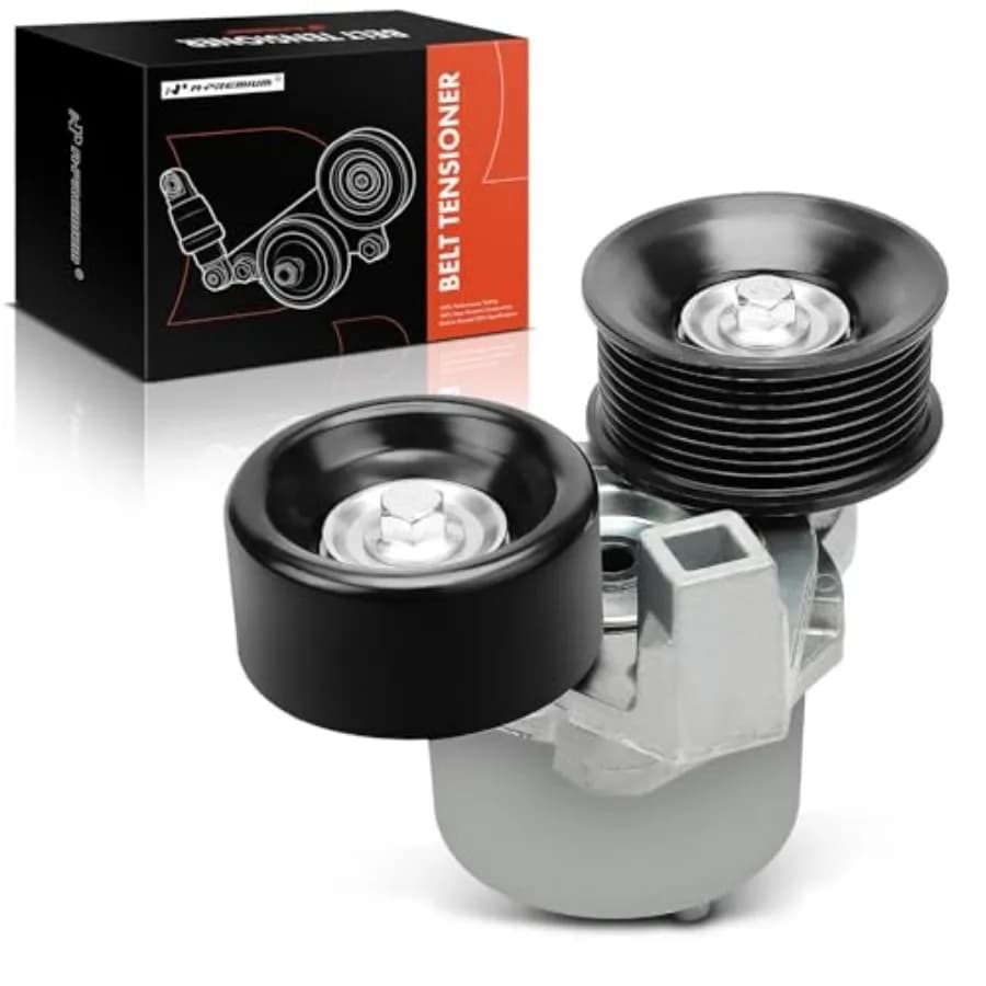 Tendicinghia A-Premium con puleggia compatibile con Ford Excursion 2000-2003 F-250 F-350 Super Duty E-350 E-450 Super