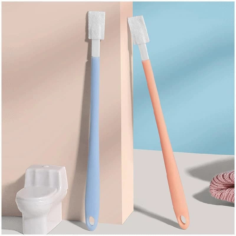 20Pcs Disposable Gap Cleaning Brush Pack, Replaceable Cleaning Brush Head, Toilet Seat Brush Detail Gap Scrub Cleaning Brush Set