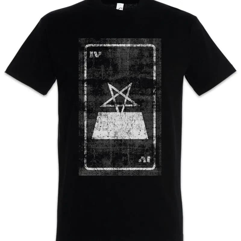 T-shirt Tarot The High Priest Card Cards con simbolo, logo e insignia del Ierofante