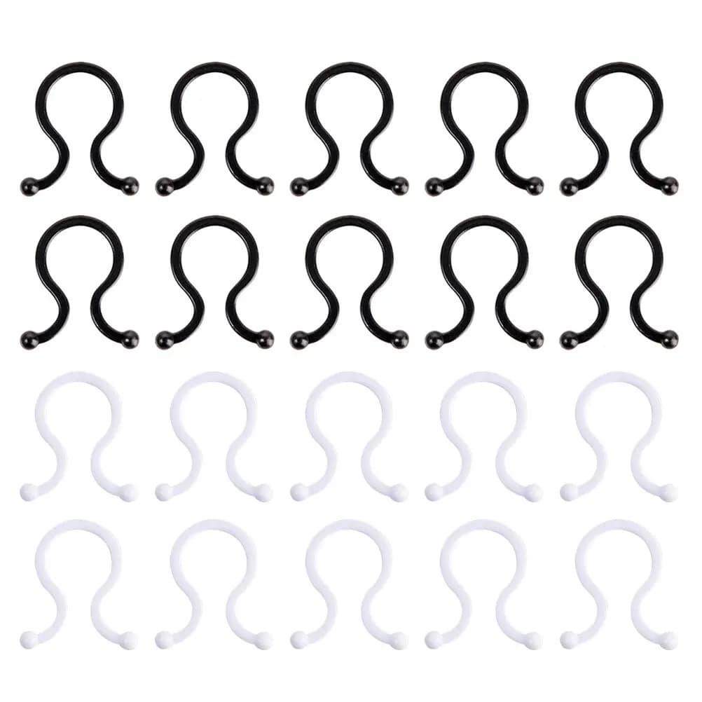 Organizzatore per Cavi da 40 Pezzi, Mini Supporto per Cavi da Scrivania, Gestione Cavi USB e di Alimentazione, Strumento per Ordinare i Cavi