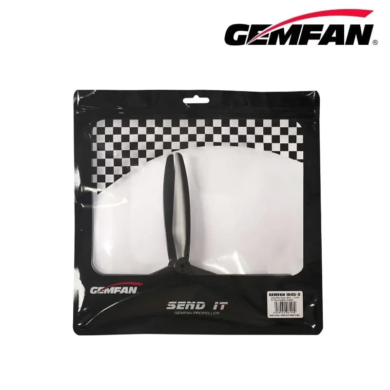 2 paia (2CW + 2CCW) Gemfan Cinelifter Gemfan 1045-3 10X4.5X3 Elica in fibra di nylon di vetro a 3 pale per 10 "FV Cinelifter MarcoQuad