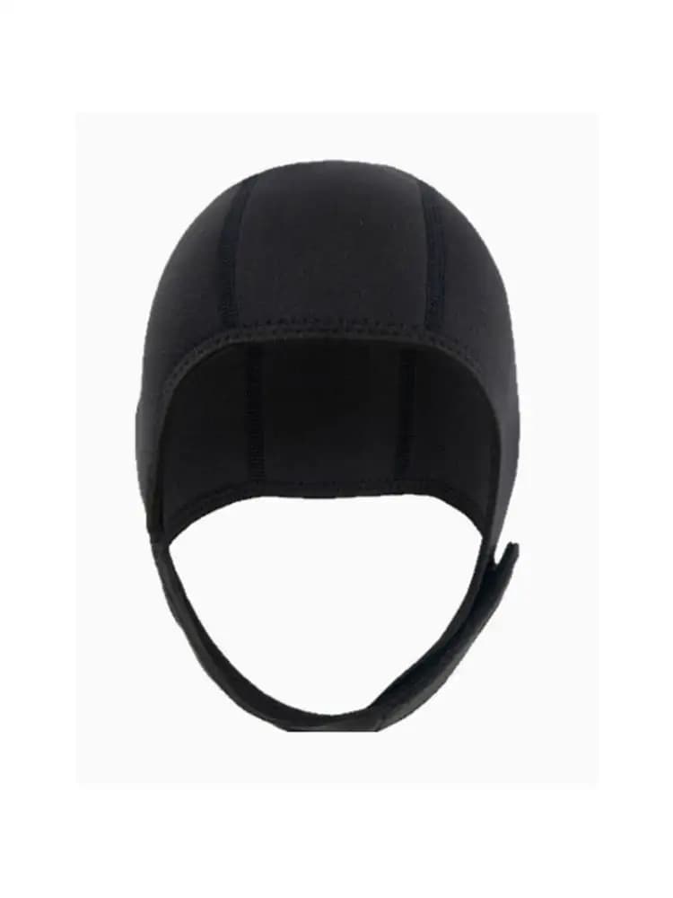 Warm 2.5mm Thick Swimming Head Cover Snorkeling Hood With Adjustable Strap