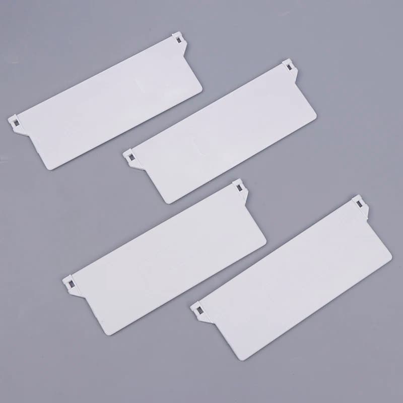 10 pcs 10 pcs plastic base plate set for portable lower blind weights, durable curtain accessories