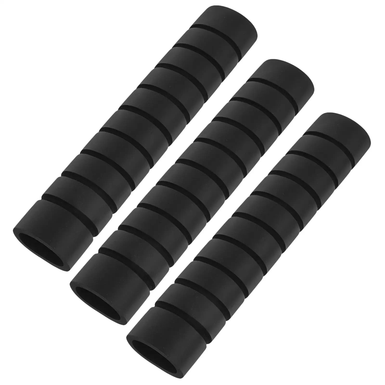 3 pcs black non slip pads for hands removable washable pull up bar sponge cover training equipment for fitness horizontal force